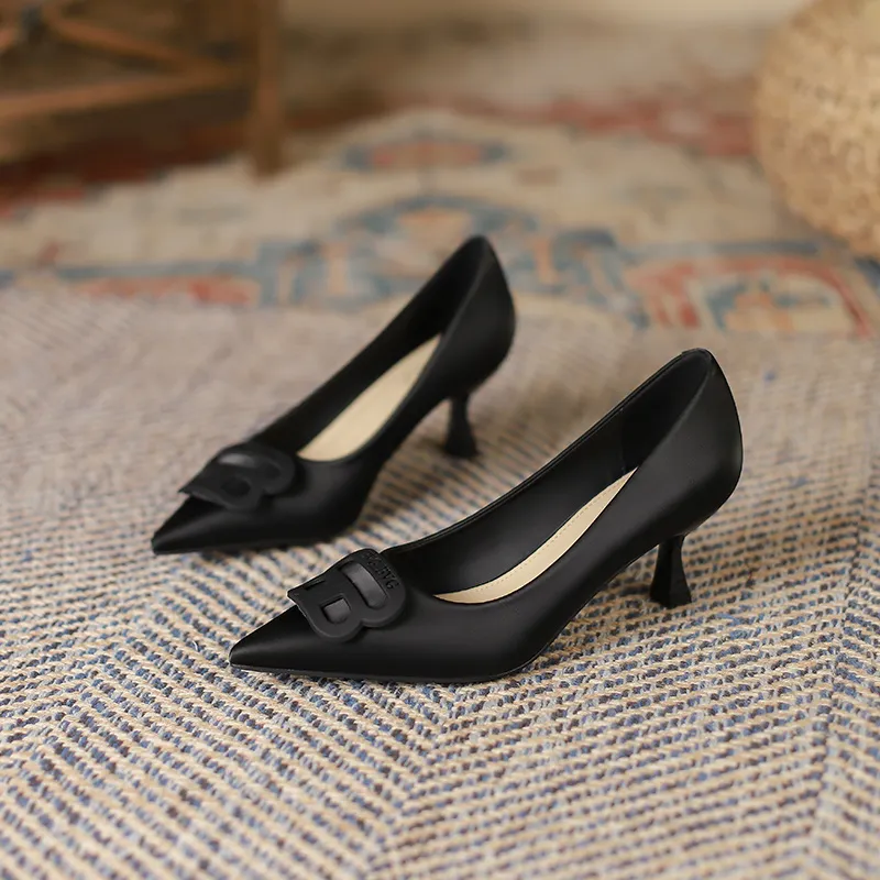 Lan Miao Slim Heel High Heels Women's-13