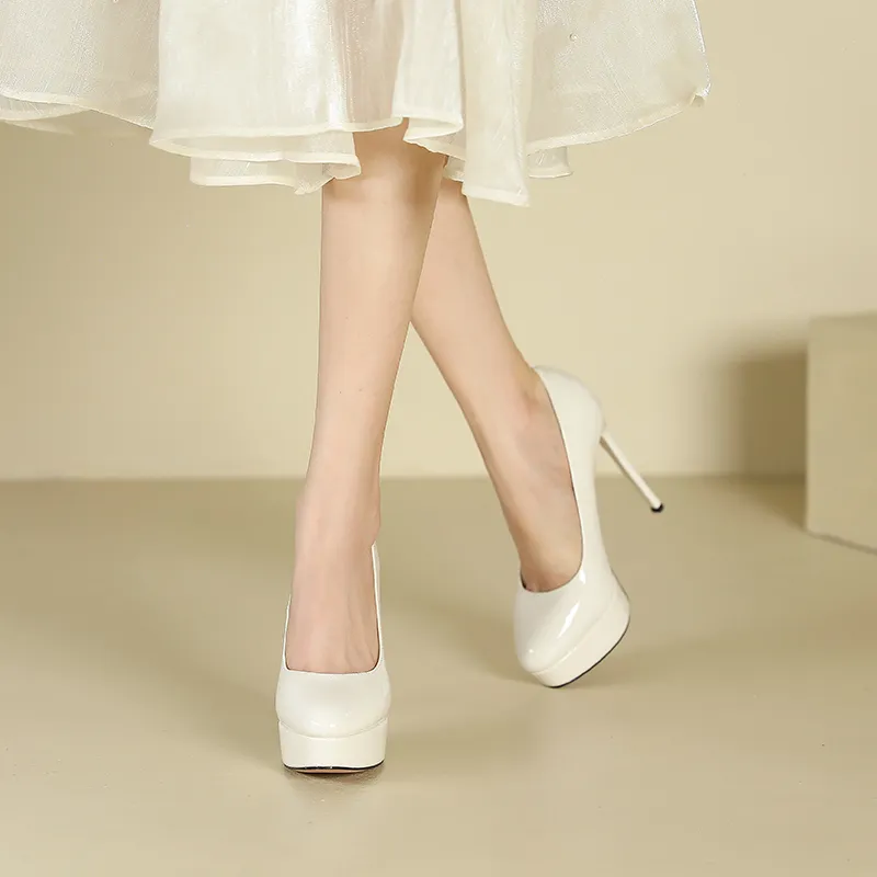 Lan Miao Slim Heel High Heels Women's-3