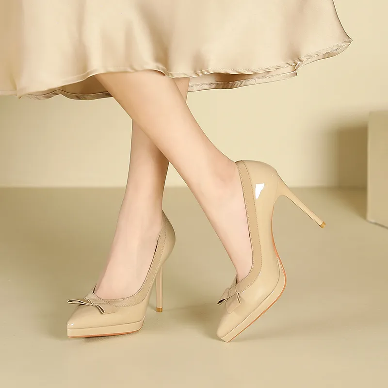 Lan Miao Slim Heel High Heels Women's-10