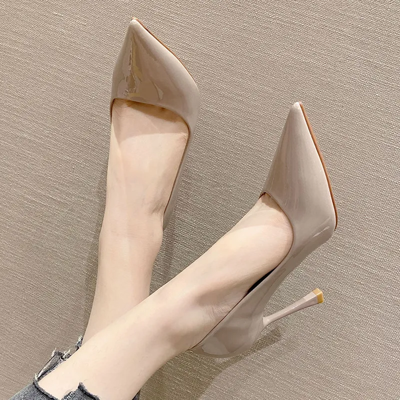 Lan Miao Slim Heel High Heels Women's-9