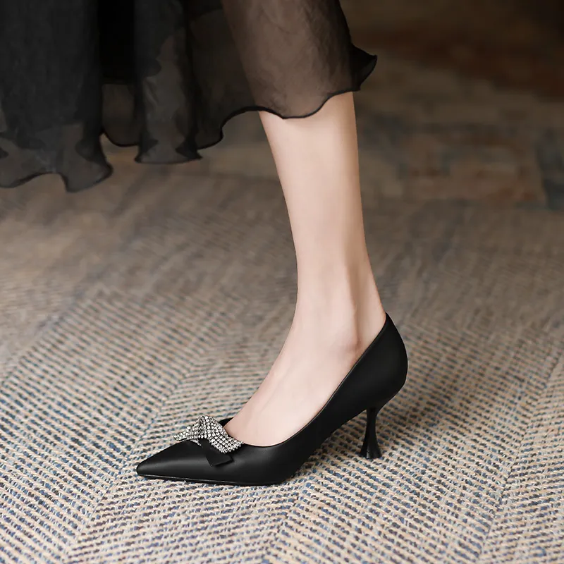Lan Miao Slim Heel High Heels Women's-4