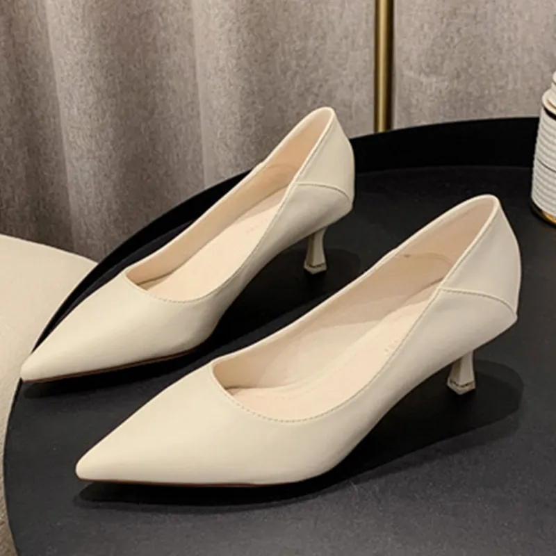 Lan Miao Slim Heel High Heels Women's-16