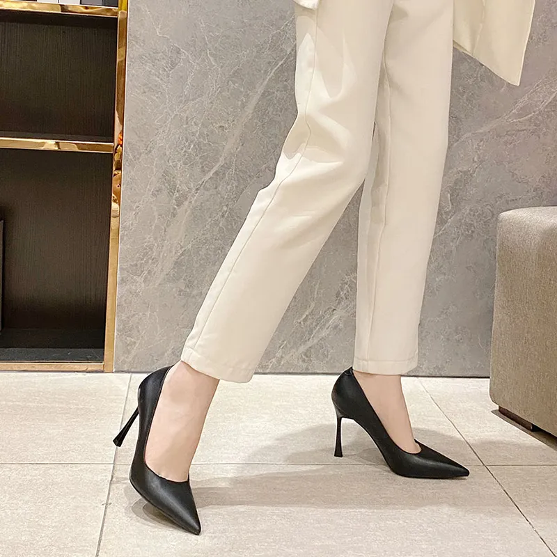Lan Miao Slim Heel High Heels Women's-8