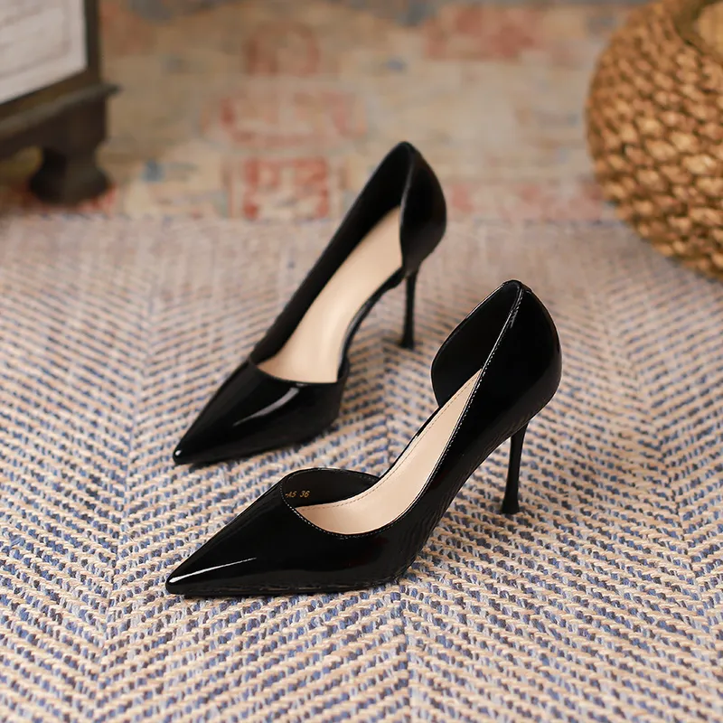 Lan Miao Slim Heel High Heels Women's-13