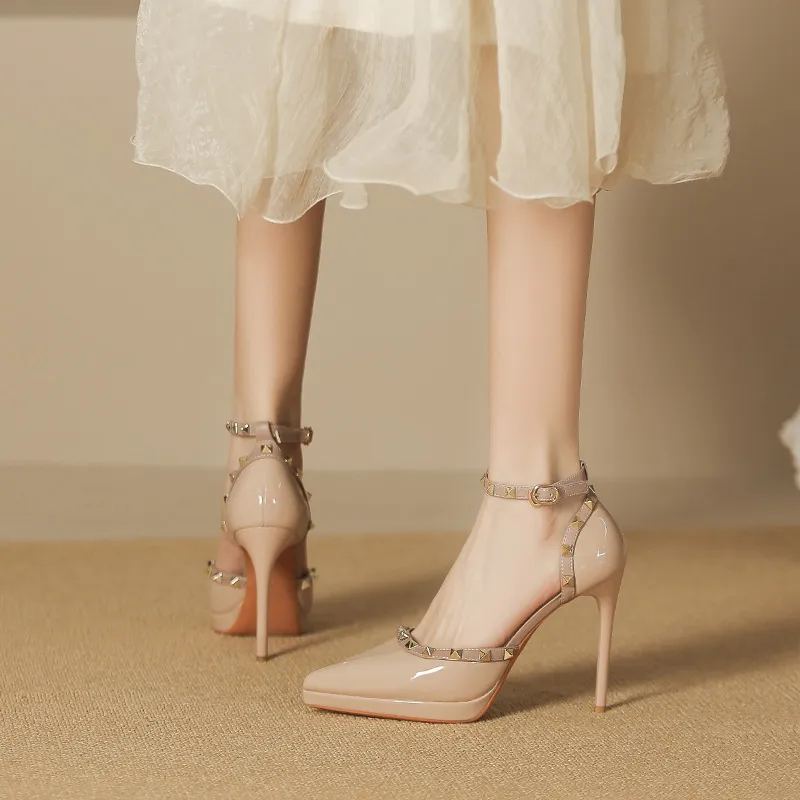 Lan Miao Slim Heel High Heels Women's-2