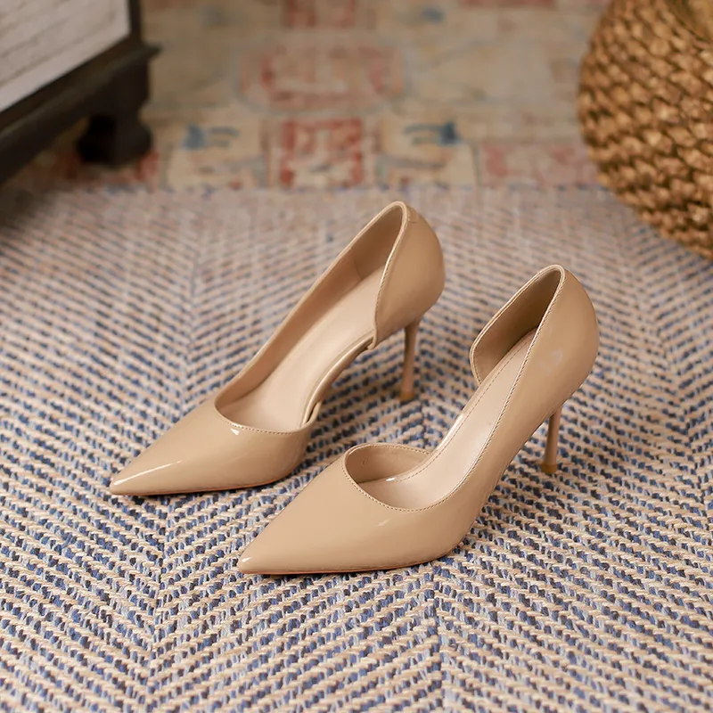 Lan Miao Slim Heel High Heels Women's-34