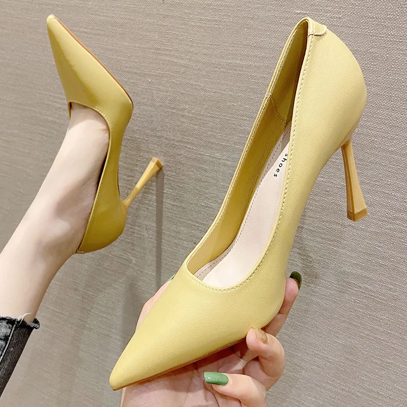 Lan Miao Slim Heel High Heels Women's-4