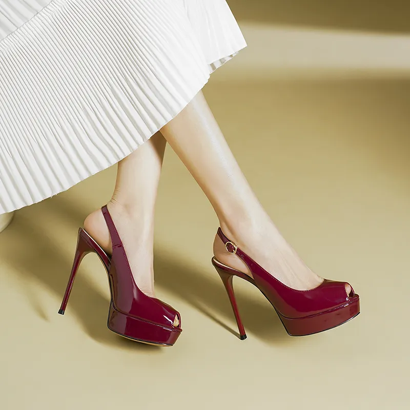 Lan Miao Slim Heel High Heels Women's-2
