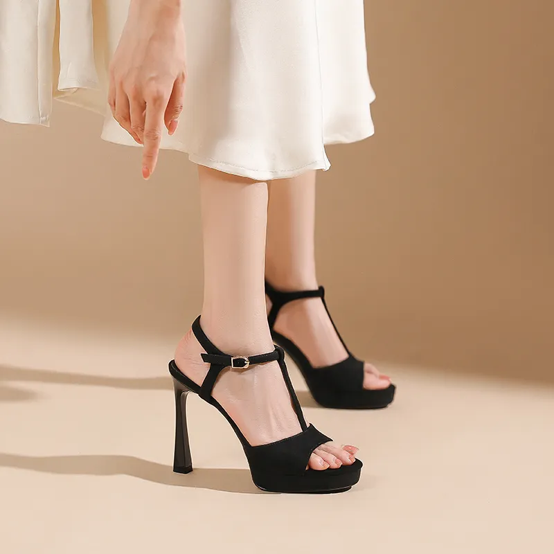 Lan Miao One Strap Sandals Women's-8
