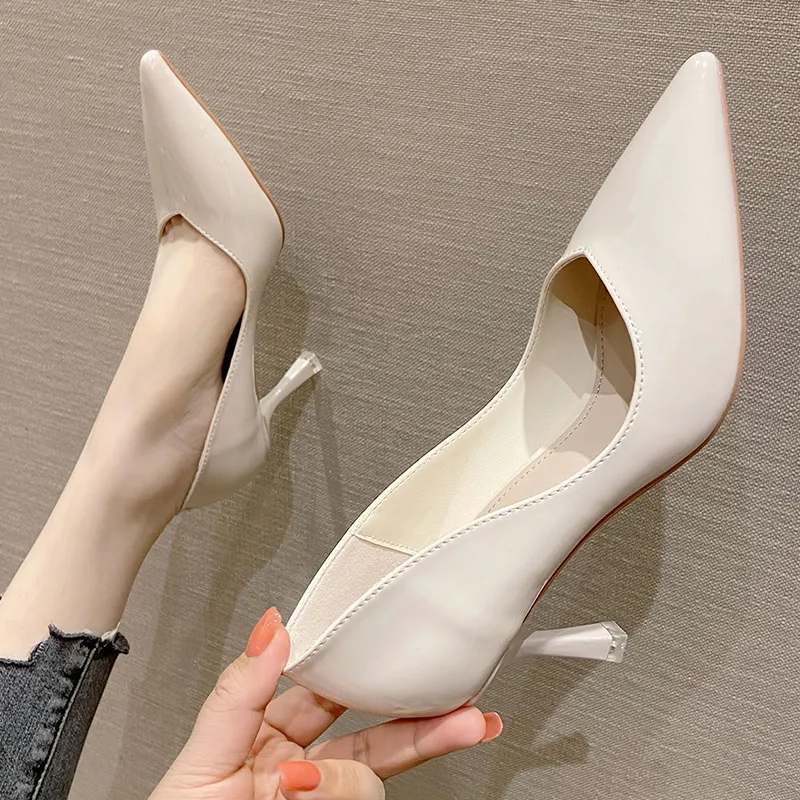 Lan Miao Slim Heel High Heels Women's-9