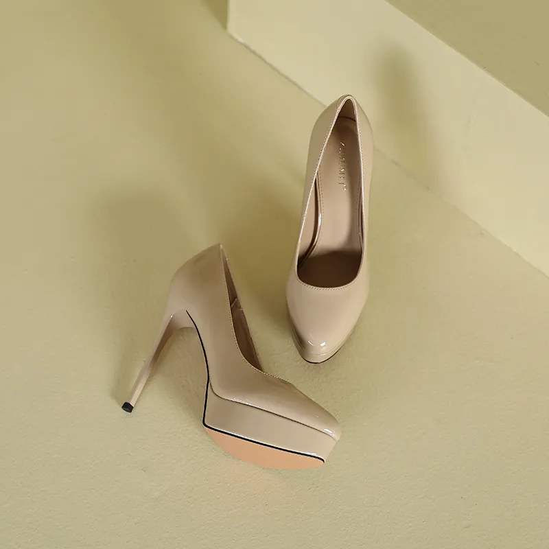 Lan Miao Slim Heel High Heels Women's-20