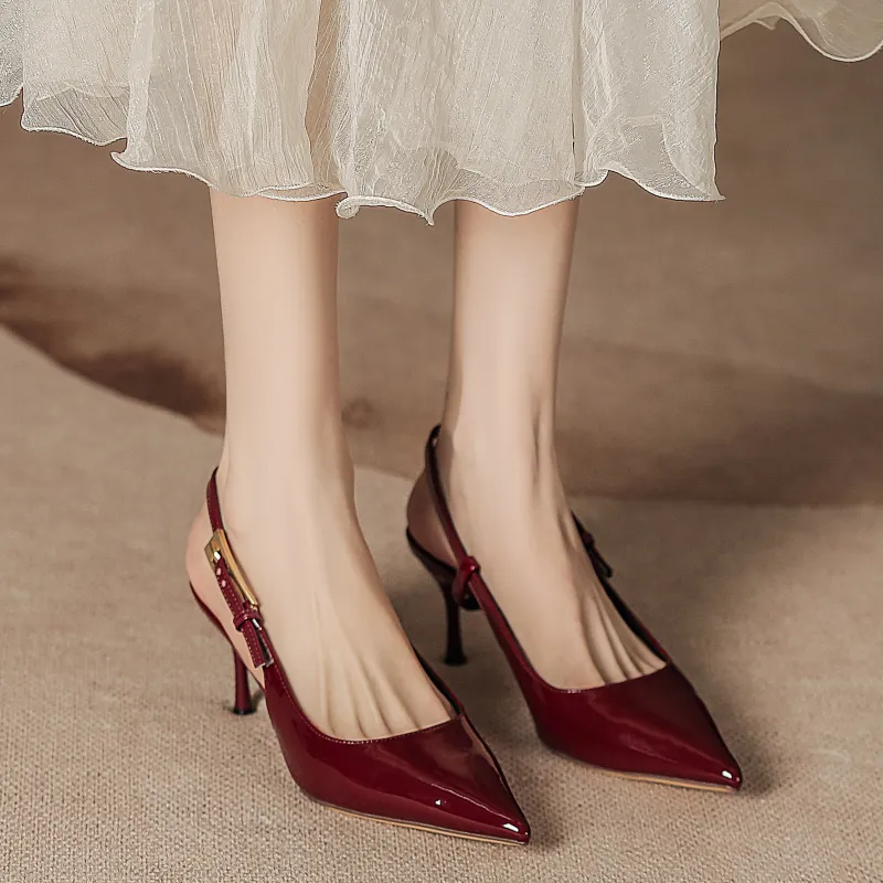 Lan Miao Slim Heel High Heels Women's-2