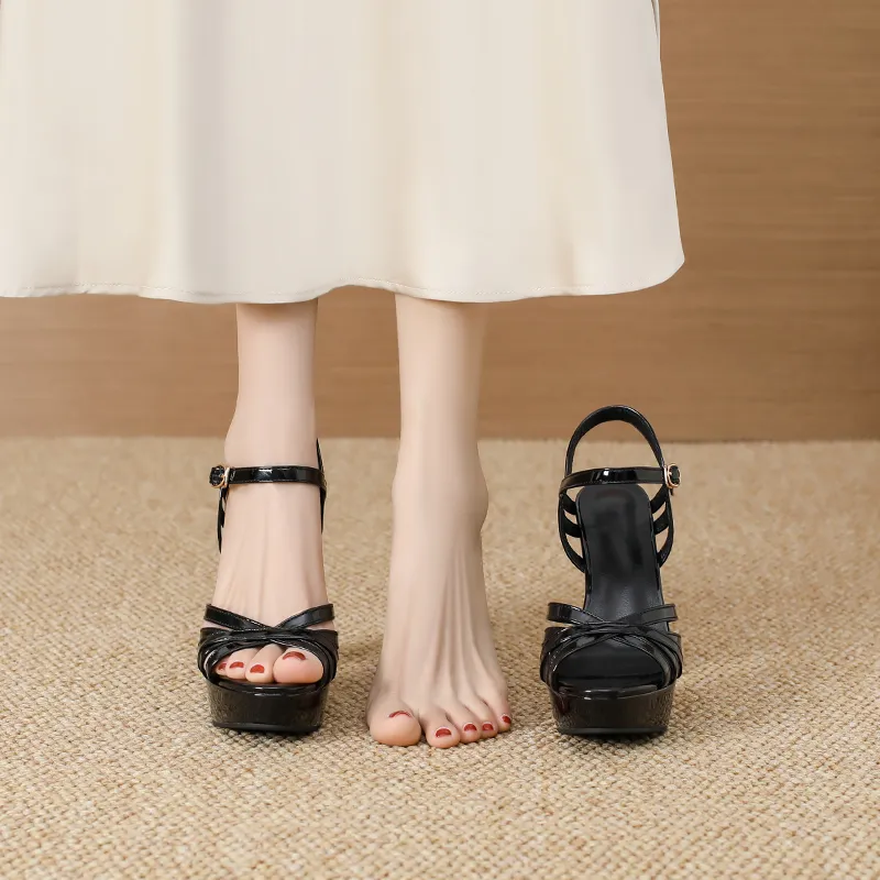 Lan Miao One Strap Sandals Women's-12