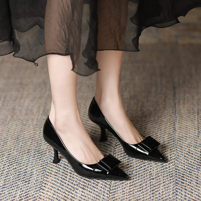 Lan Miao Slim Heel High Heels Women's-15