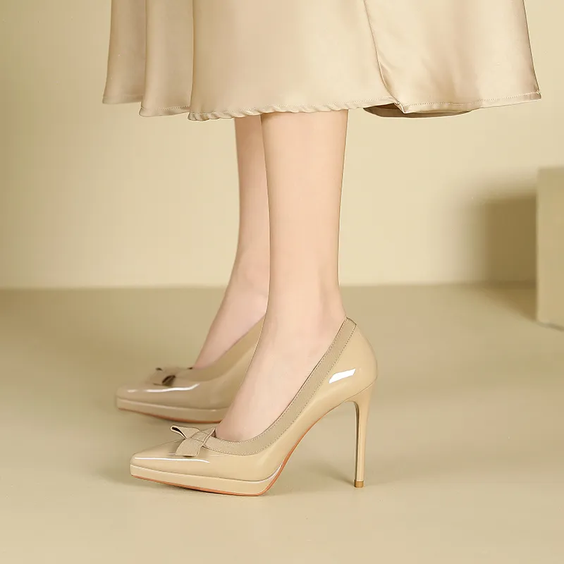 Lan Miao Slim Heel High Heels Women's-8