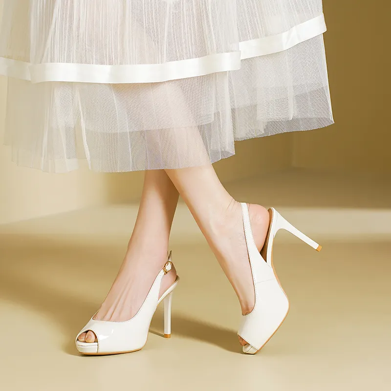 Lan Miao Slim Heel High Heels Women's-9