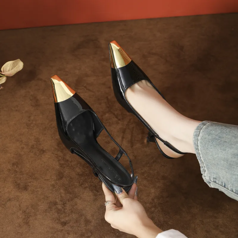 Lan Miao Slim Heel High Heels Women's-9
