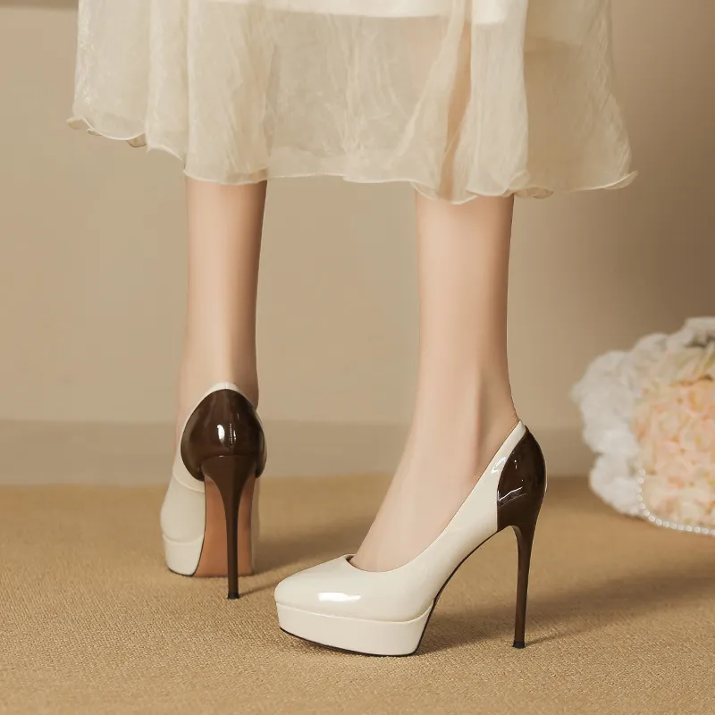 Lan Miao Slim Heel High Heels Women's-4