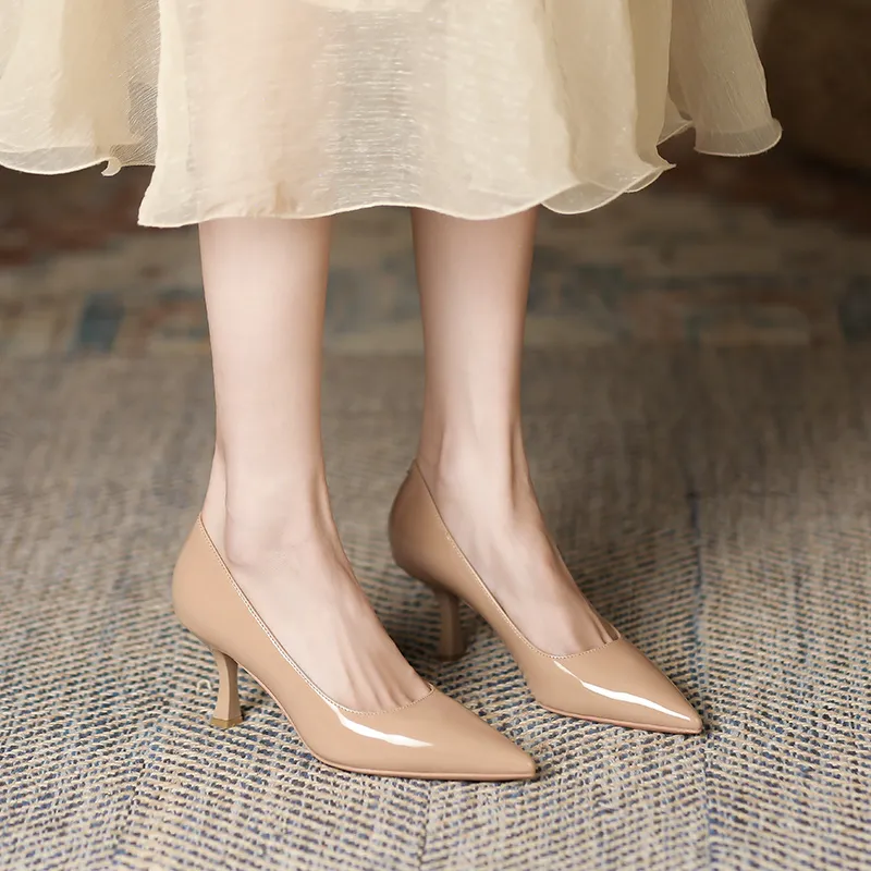 Lan Miao Slim Heel High Heels Women's-2