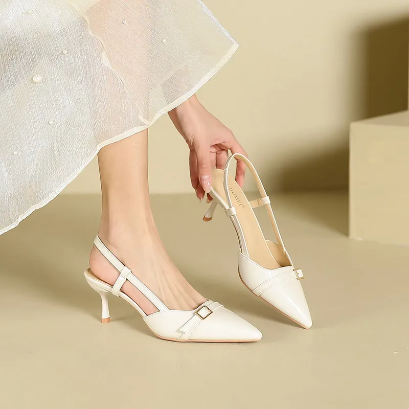 Lan Miao Slim Heel High Heels Women's-5
