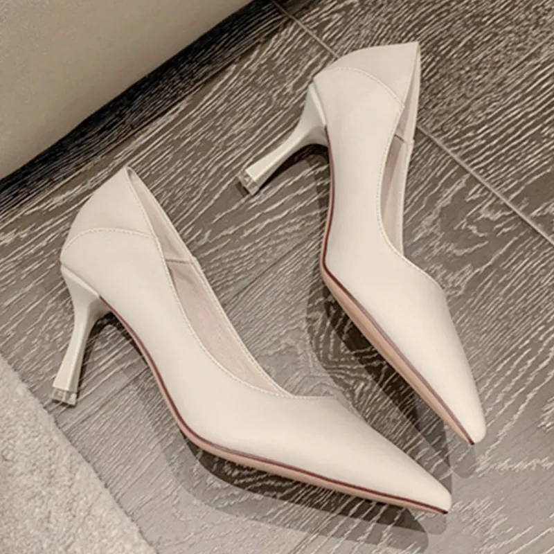 Lan Miao Slim Heel High Heels Women's-17