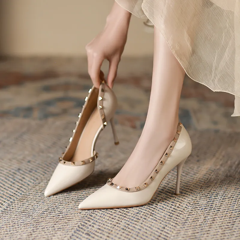 Lan Miao Slim Heel High Heels Women's-18