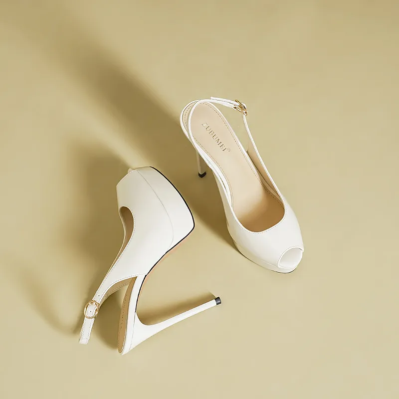 Lan Miao Slim Heel High Heels Women's-13