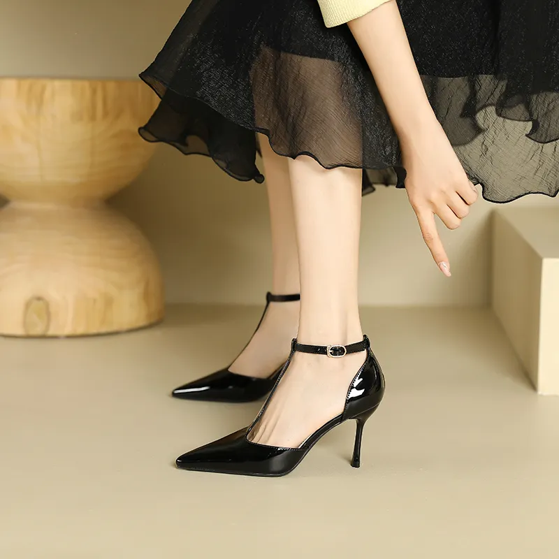 Lan Miao Slim Heel High Heels Women's-18