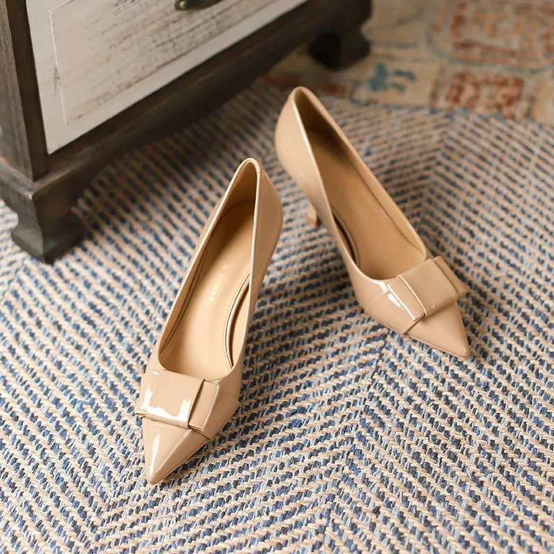 Lan Miao Slim Heel High Heels Women's-13