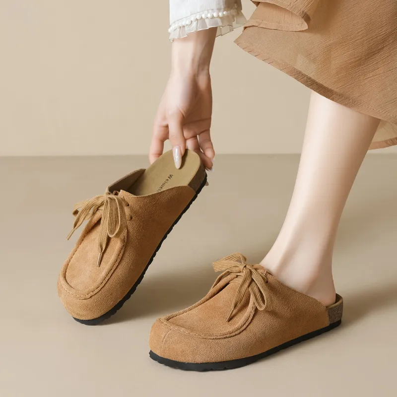 Lan Miao Foam Sole Slip Resistant Closed Toe Slippers Women's-4