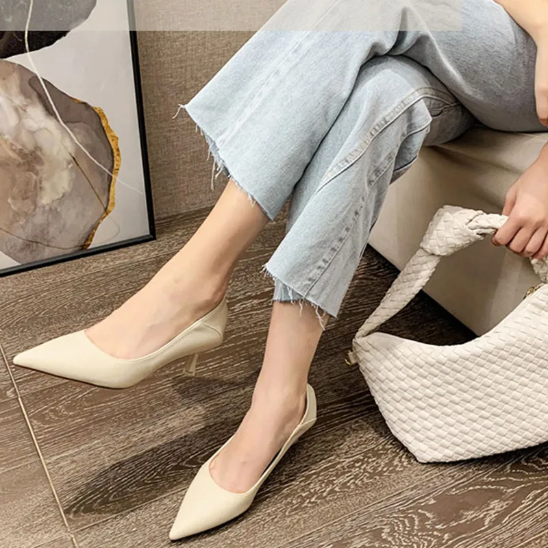 Lan Miao Slim Heel High Heels Women's-15