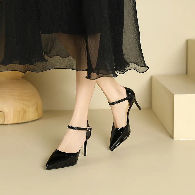 Lan Miao Slim Heel High Heels Women's-4