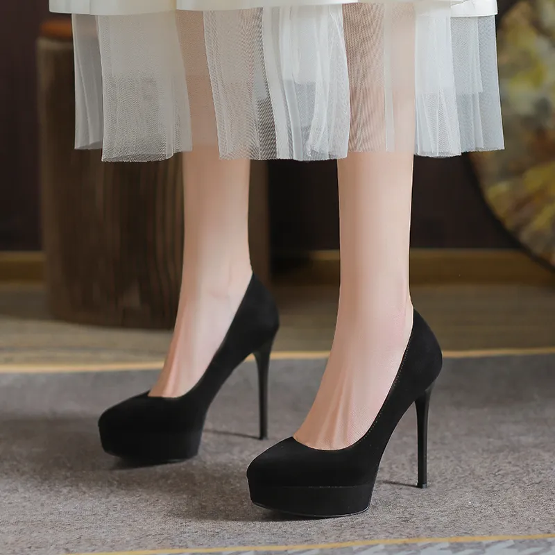 Lan Miao Slim Heel High Heels Women's-9