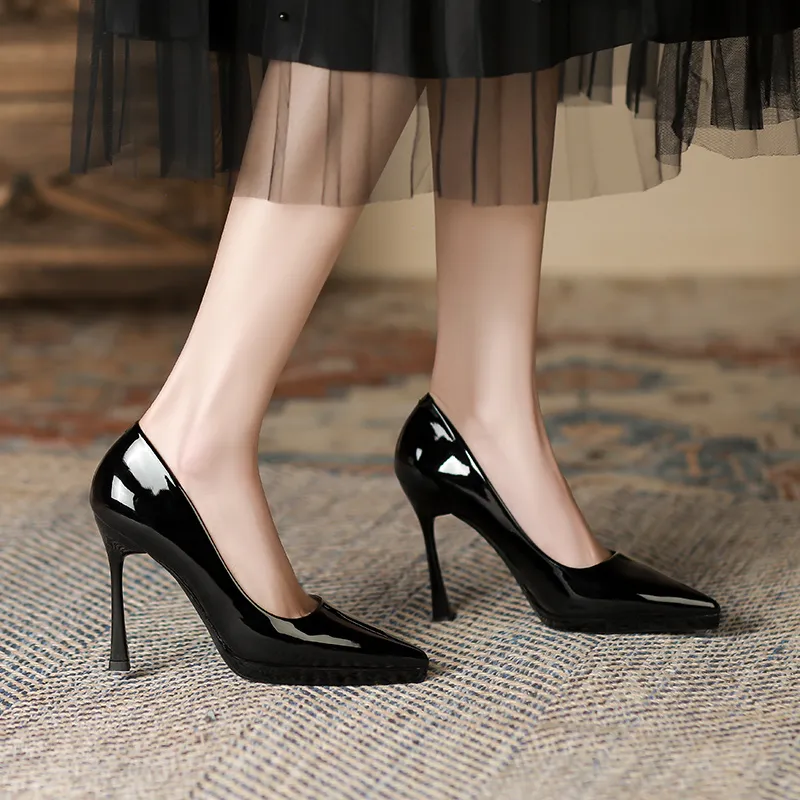Lan Miao Slim Heel High Heels Women's-2