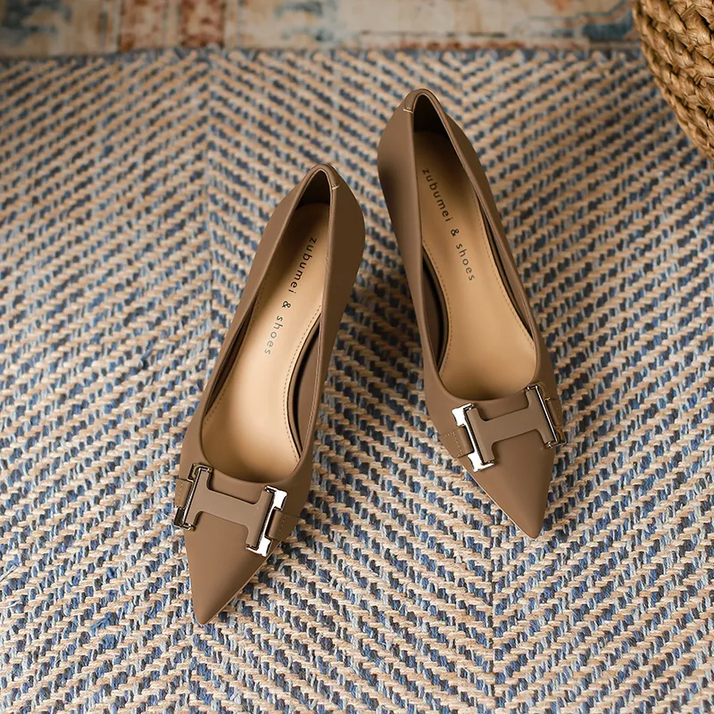 Lan Miao Slim Heel High Heels Women's-20