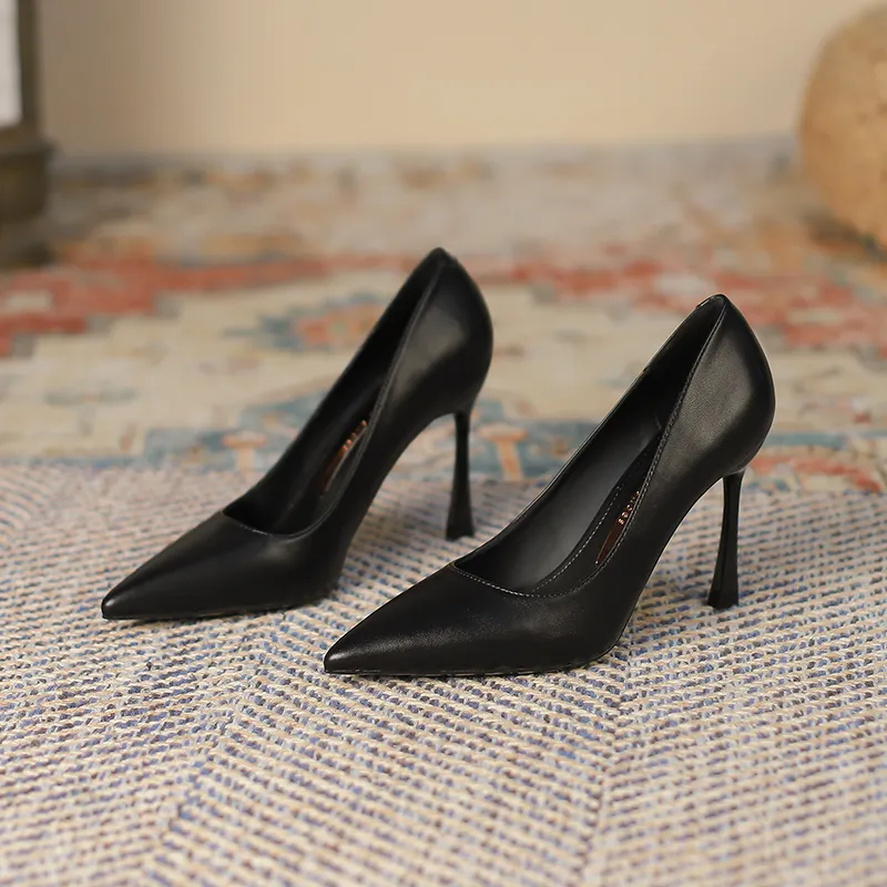 Lan Miao Slim Heel High Heels Women's-13