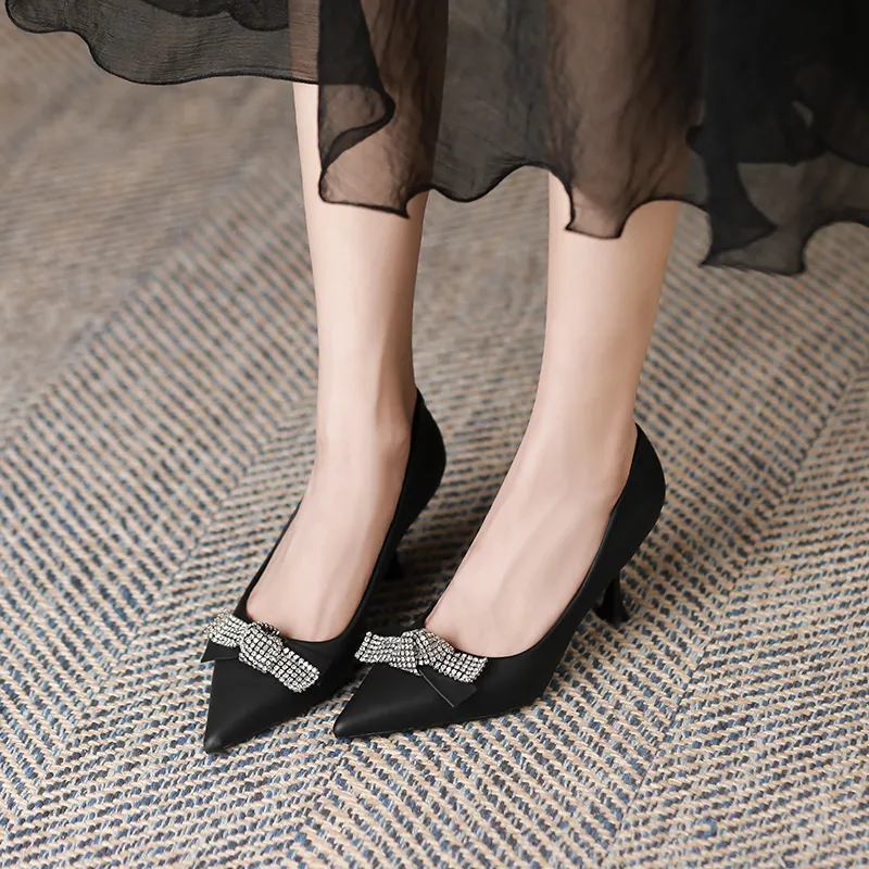 Lan Miao Slim Heel High Heels Women's-1