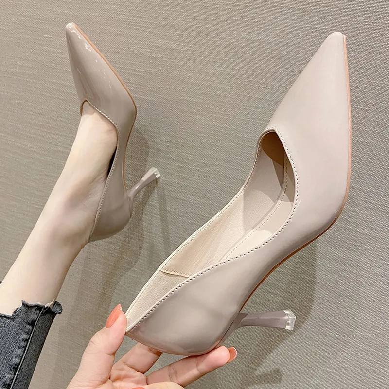 Lan Miao Slim Heel High Heels Women's-4