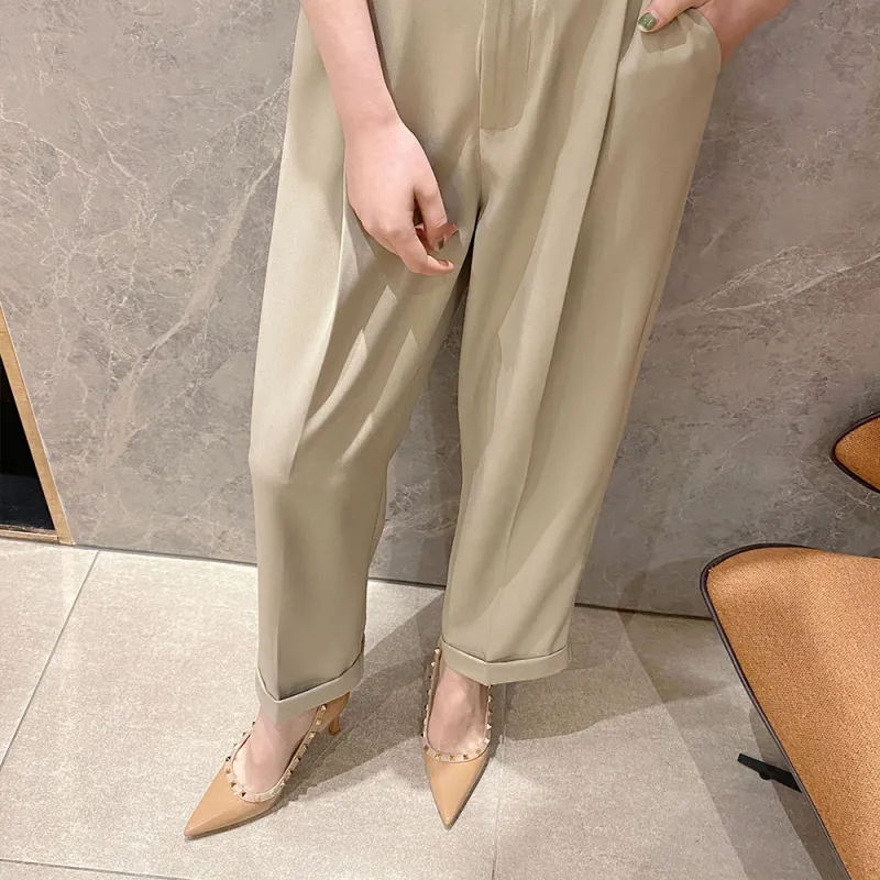 Lan Miao Slim Heel High Heels Women's-1