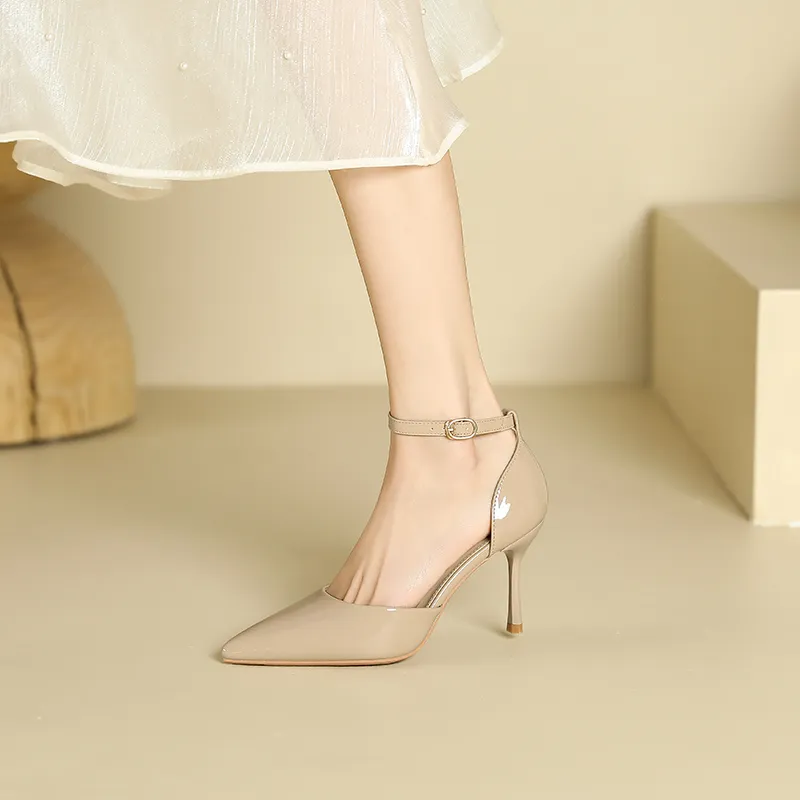 Lan Miao Slim Heel High Heels Women's-15
