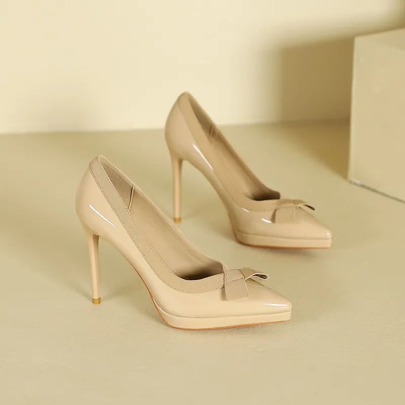 Lan Miao Slim Heel High Heels Women's-13