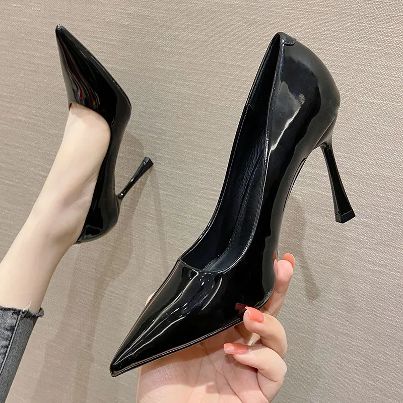 Lan Miao Slim Heel High Heels Women's-4