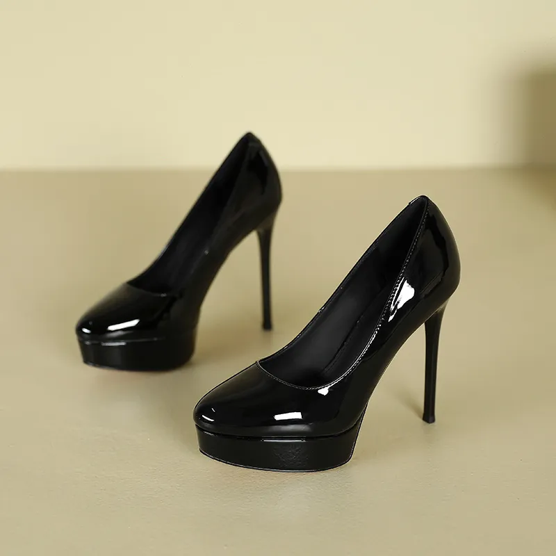Lan Miao Slim Heel High Heels Women's-13