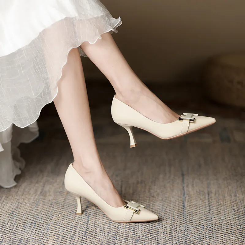 Lan Miao Slim Heel High Heels Women's-4