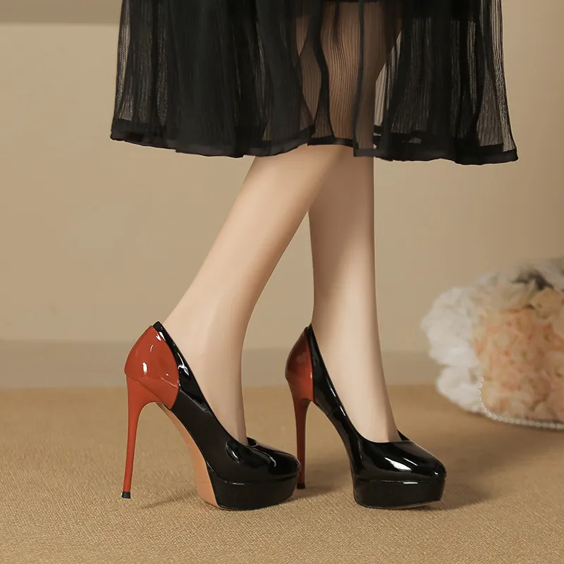 Lan Miao Slim Heel High Heels Women's-10
