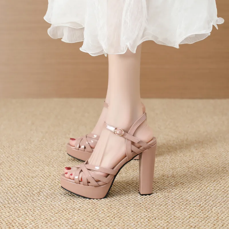 Lan Miao One Strap Sandals Women's-4