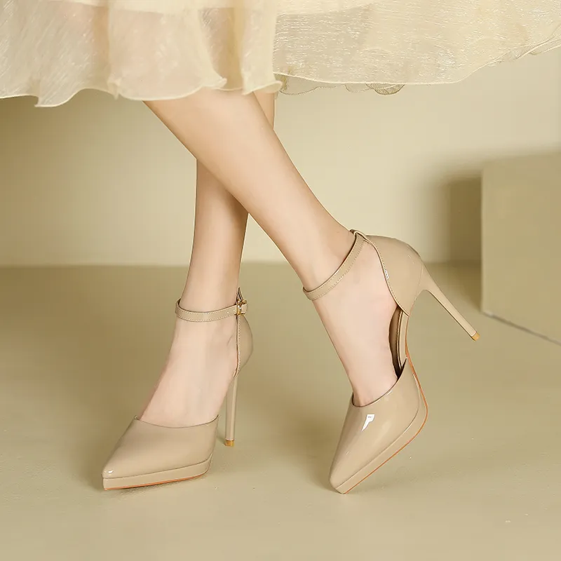 Lan Miao Slim Heel High Heels Women's-2