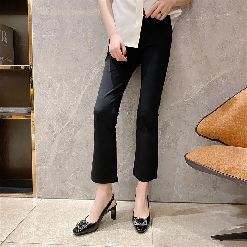 Lan Miao Chunky Heel High Heels Women's-1