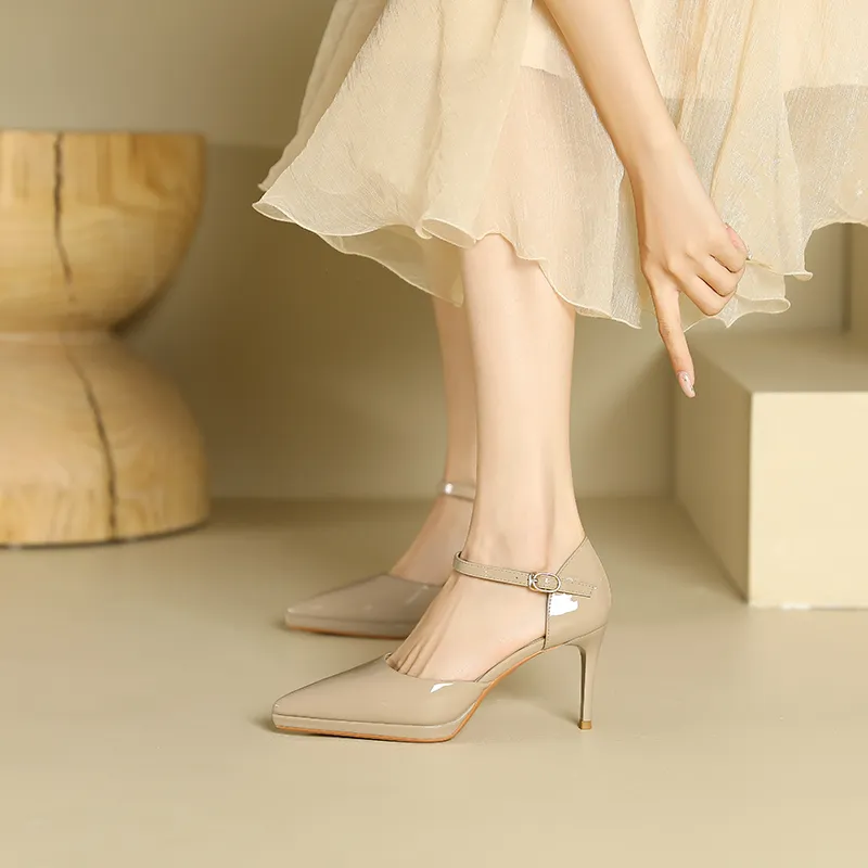 Lan Miao Slim Heel High Heels Women's-10