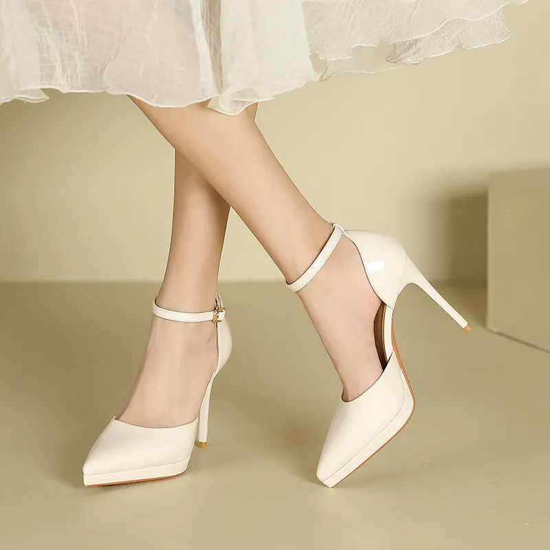 Lan Miao Slim Heel High Heels Women's-16